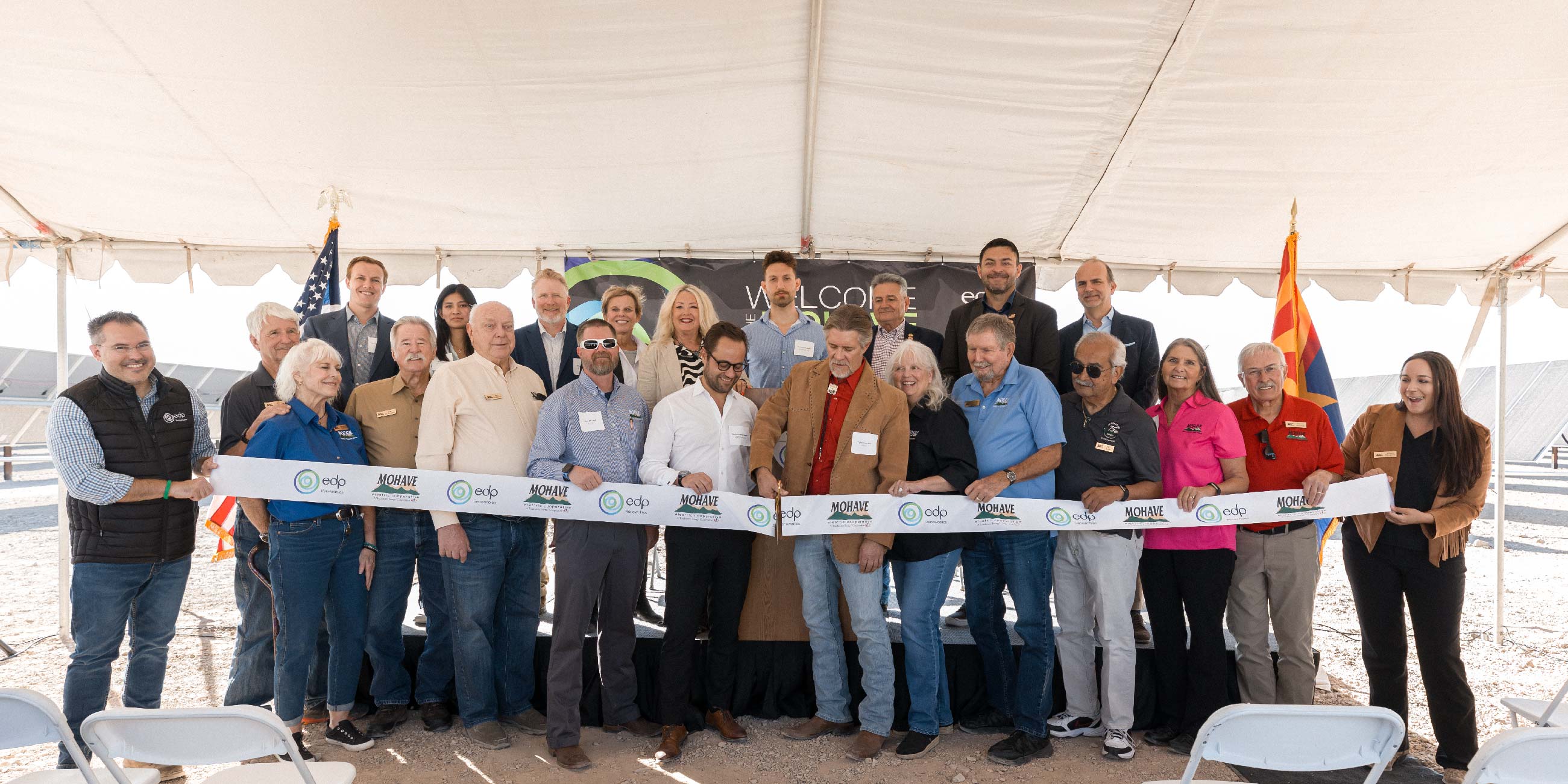 Mohave Solar Energy Array Ribbon Cutting Event